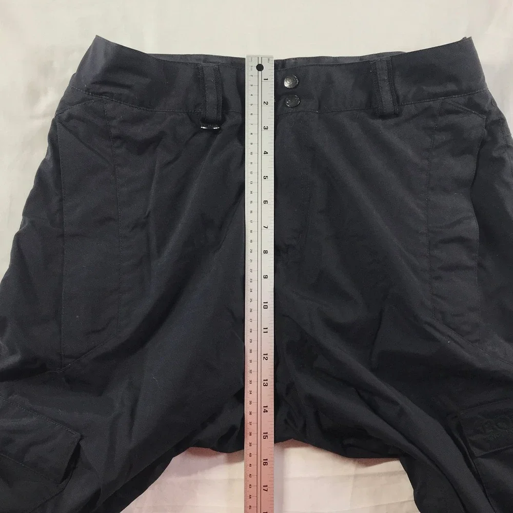 Bonfire Snowboarding Co Mens Black Cargo Snowboard Pants Classic Fit Medium M